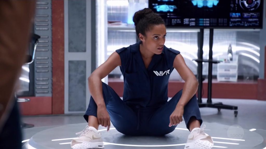 Nike Sneakers Worn by Maisie Richardson-Sellers in Legends of Tomorrow Season 4 Episode 4 - “Wet Hot American Bummer” (2018) (Image 1)