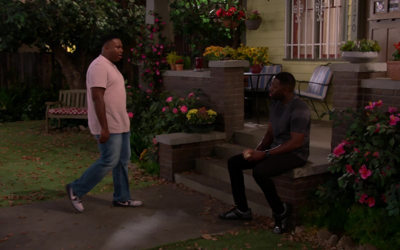 Nike Sneakers Worn by Marcel Spears as Marty in The Neighborhood Season 2 Episode 5 “Welcome to Soul Food” (2019) (Image 1)