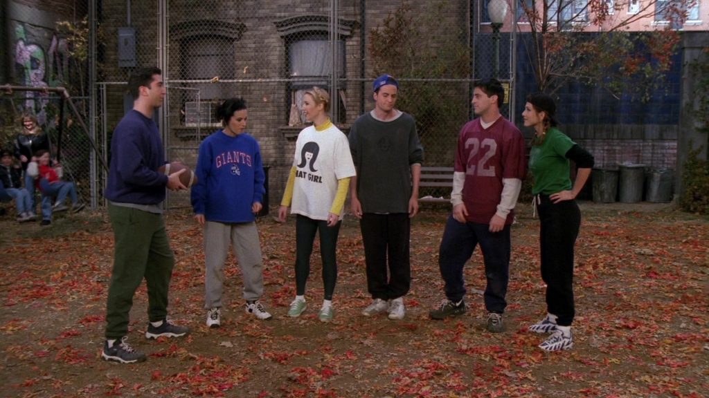 Nike Sneakers Worn by Matt LeBlanc (Joey Tribbiani) in Friends Season 3 Episode 9 “The One with the Football” (1996) (Image 1)