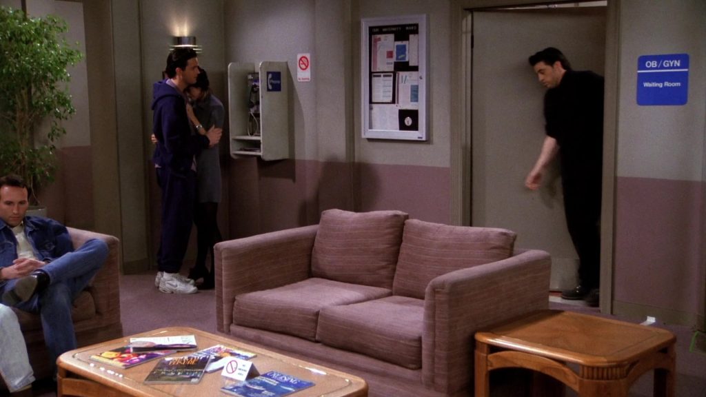 Nike Sneakers Worn by Matthew Perry (Chandler Bing) in Friends Season 1 Episode 23 “The One With the Birth” (1995) (Image 1)