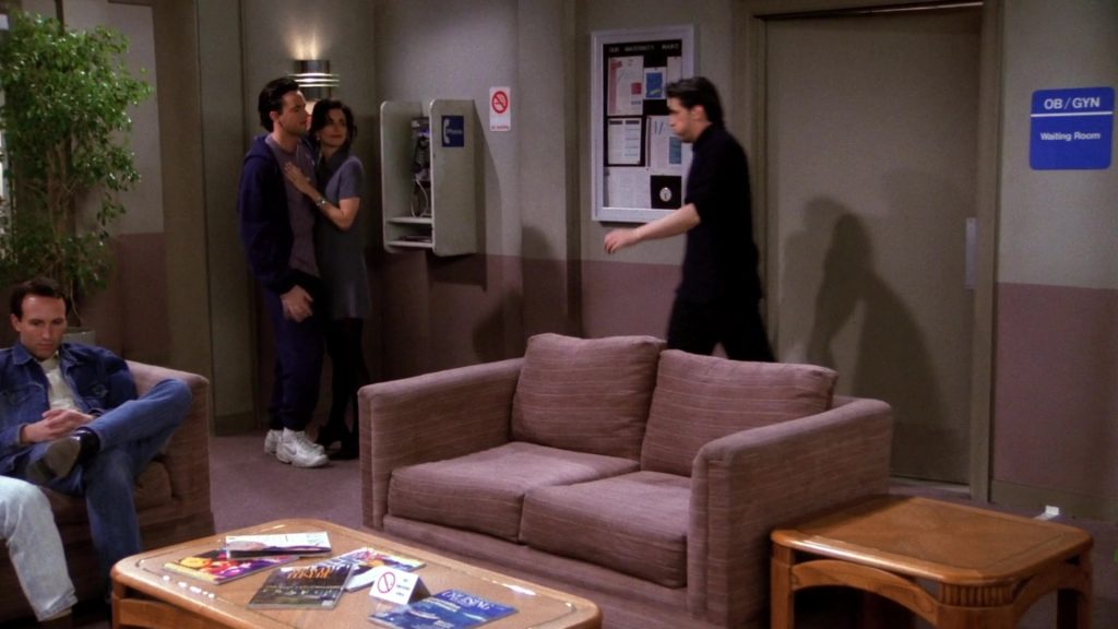 Nike Sneakers Worn by Matthew Perry (Chandler Bing) in Friends Season 1 Episode 23 “The One With the Birth” (1995) (Image 2)