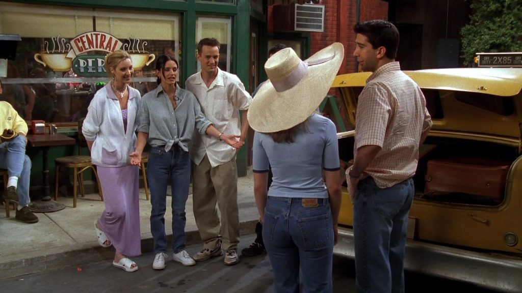 Nike Sneakers Worn by Matthew Perry (Chandler Bing) in Friends Season 3 Episode 25 “The One at the Beach” (1997) (Image 2)