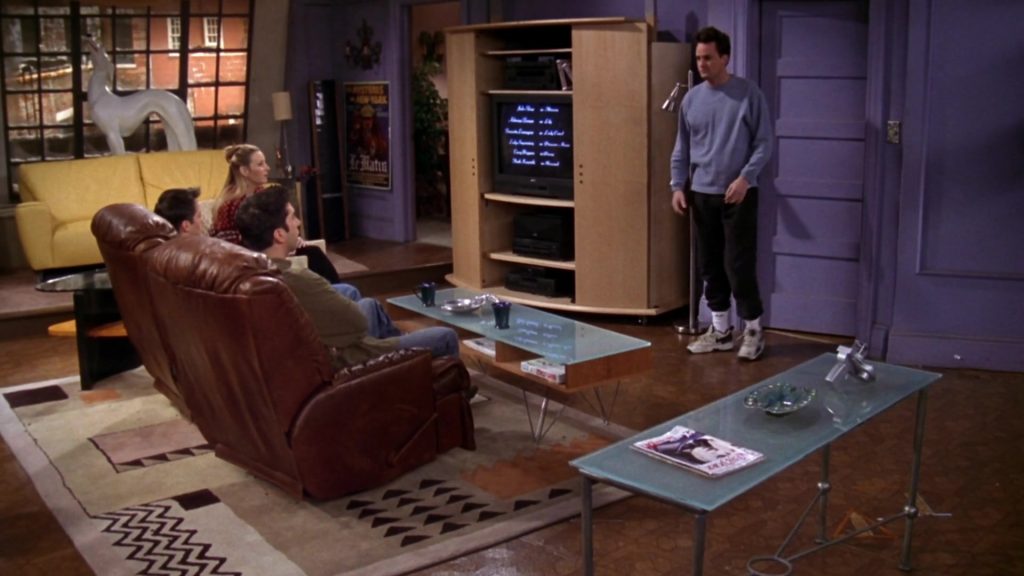 Nike Sneakers Worn by Matthew Perry (Chandler Bing) in Friends Season 4 Episode 14 “The One with Joey’s Dirty Day” (1998) (Image 2)