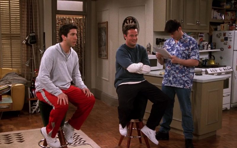 Nike Sneakers Worn by Matthew Perry (Chandler Bing) in Friends Season 8 Episode 20 “The One With the Baby Shower” (2002) (Image 1)