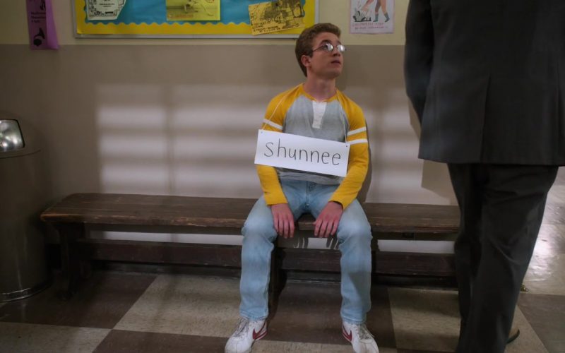 Nike Sneakers Worn by Sean Giambrone as Adam Frederick Goldberg in The Goldbergs Season 7 Episode 3 “Food in a Geoffy” (2019) (Image 1)