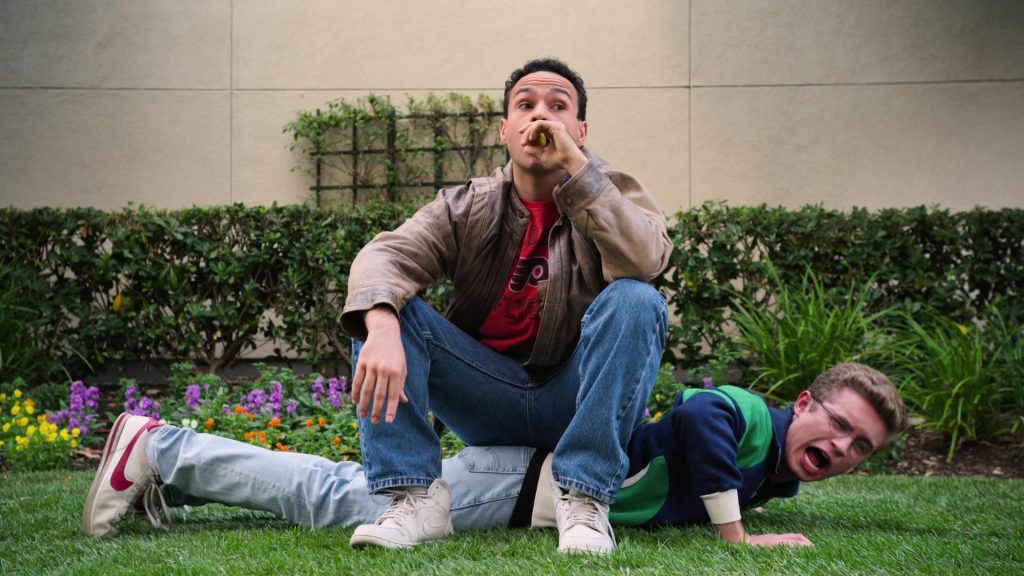 Nike Sneakers Worn by Sean Giambrone as Adam and Troy Gentile as Barry in The Goldbergs Season 7 Episode 11 “Pickleball” (2020) (Image 1)