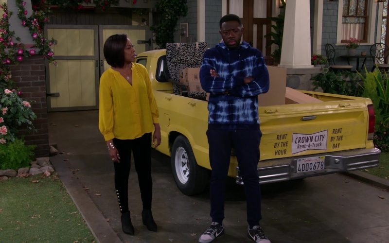 Nike Sneakers Worn by Sheaun McKinney as Malcolm Butler in The Neighborhood Season 2 Episode 12 “Welcome to the Freeloader” (2020) (Image 1)