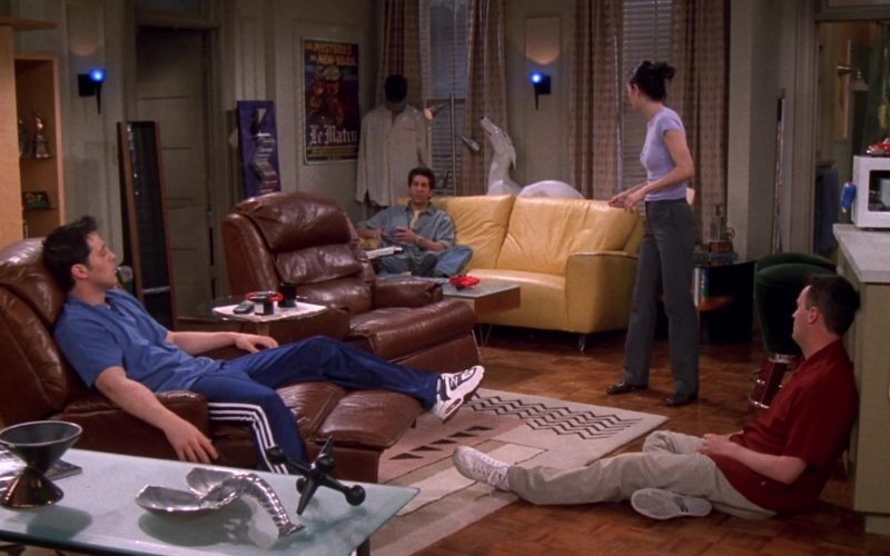 Nike Sneakers and Adidas Trousers Worn by Matt LeBlanc (Joey Tribbiani) in Friends Season 5 Episode 21 “The One With the Ball” (1999) (Image 1)