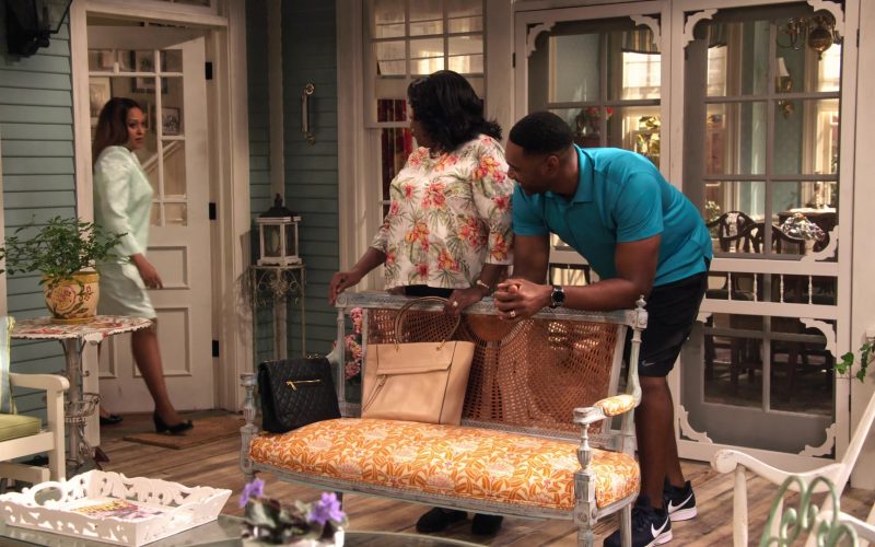 Nike Sneakers and Black Shorts Worn by Anthony Alabi in Family Reunion – Season 1 Episode 4, “Remember When I Lost My Sister” (2019) (Image 1)
