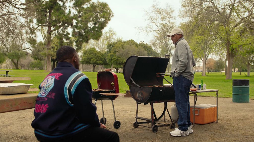 Nike Sneakers and Miller Lite in The Vince Staples Show S01E03 “Brown Family” (2024) (Image 6)