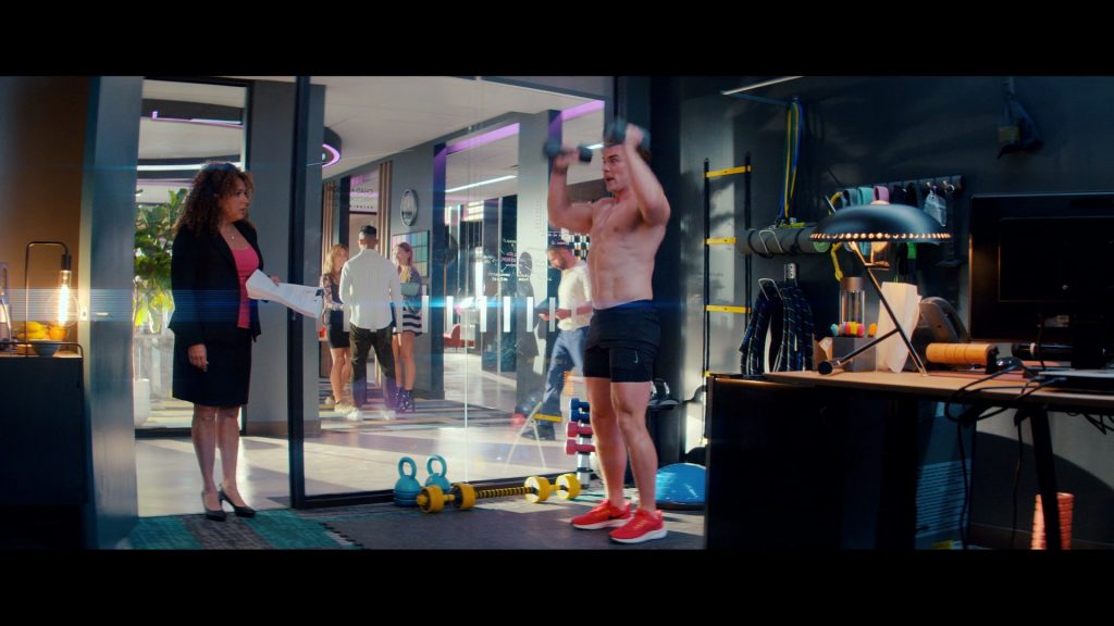 Nike Sneakers and Shorts in Glamorous S01E06 “We Are at Capacity” (2023) (Image 1)