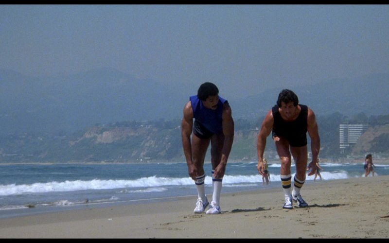 Nike Sneakers and Socks Worn by Carl Weathers (Apollo Creed) in Rocky 3 (1982) (Image 1)