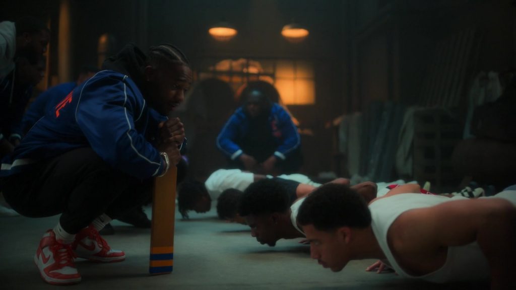 Nike Sneakers and Socks in Grown-ish S05E06 “Frat Rules” (2022) (Image 1)
