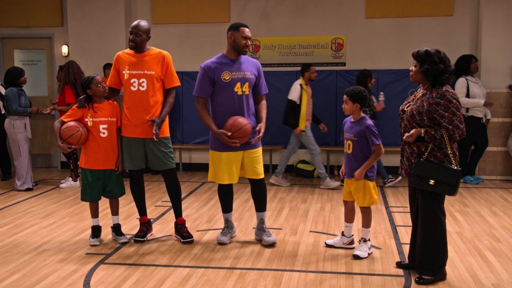 Nike Sneakers and White Socks Worn by Cameron J. Wright as Mazzi McKellan in Family Reunion Season 1 Episode 15 “Remember When Jade Was Down with the Swirl” (2020) (Image 1)
