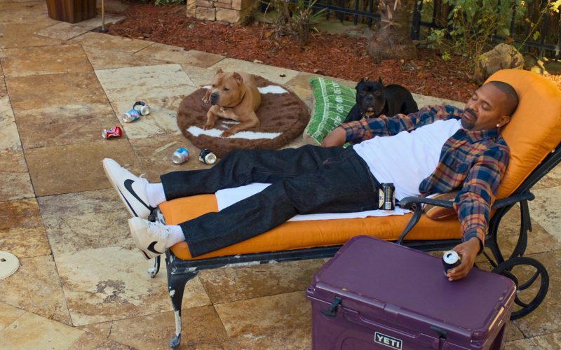 Nike Sneakers and Yeti Cooler in The Underdoggs (2024) (Image 1)