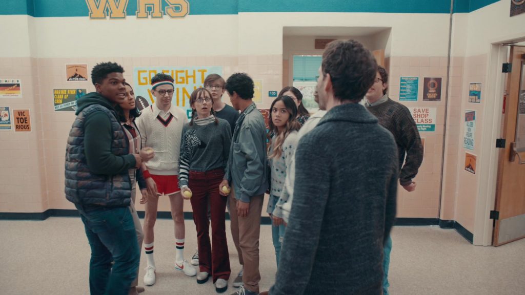 Nike Sneakers in A.P. Bio – Season 2, Episode 7, Personal Everest (2019) (Image 1)