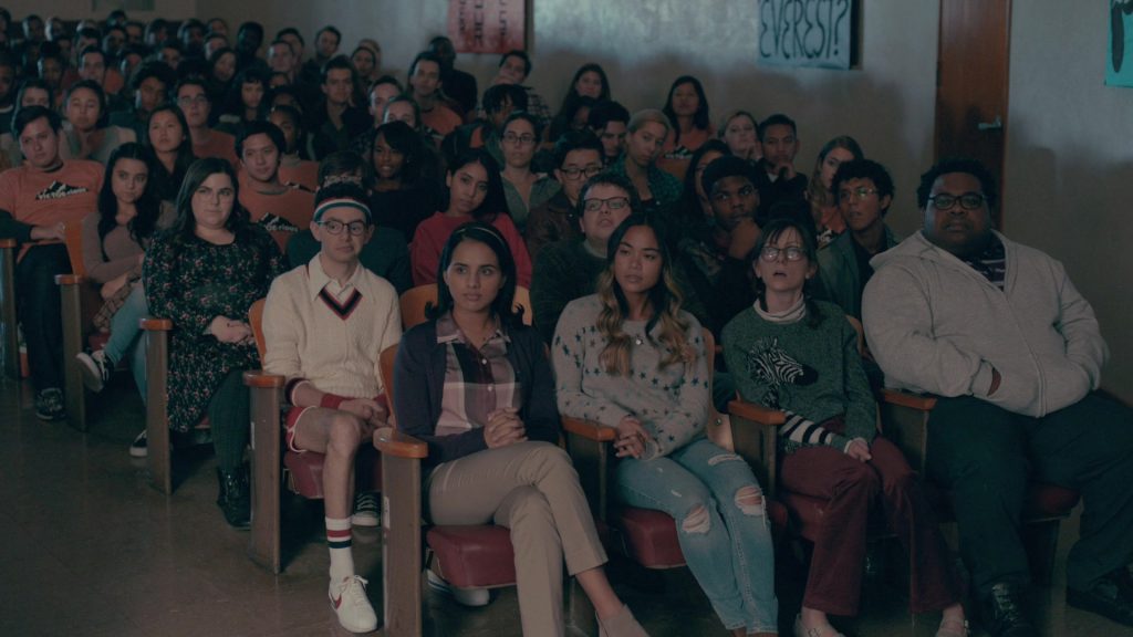 Nike Sneakers in A.P. Bio – Season 2, Episode 7, Personal Everest (2019) (Image 4)