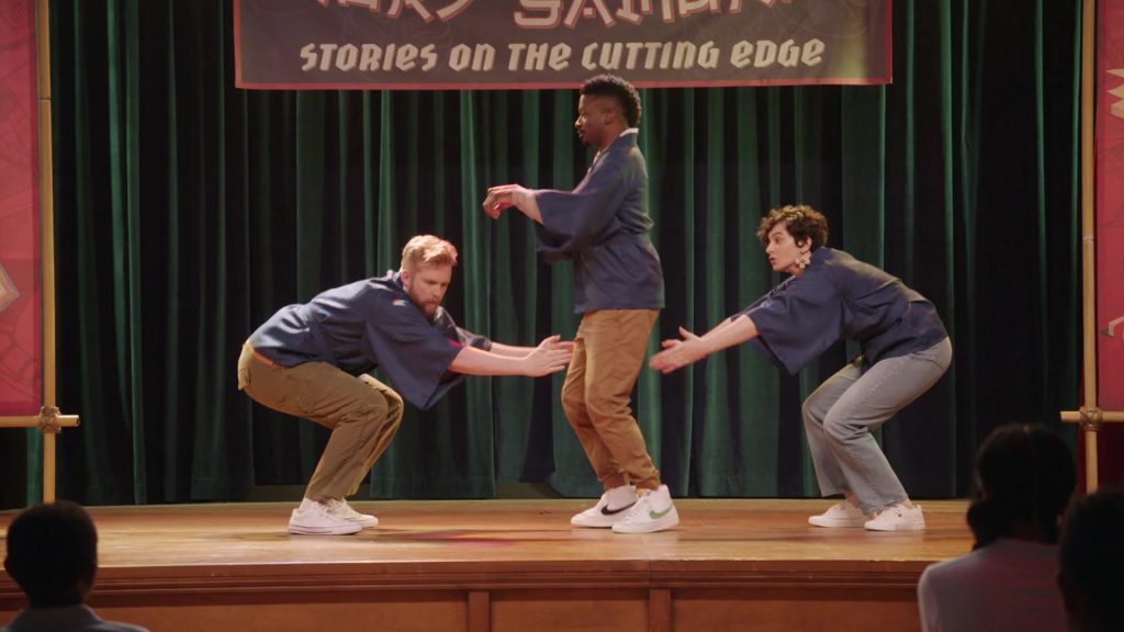 Nike Sneakers in Abbott Elementary S02E03 “Story Samurai” (2022) (Image 1)