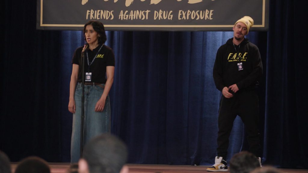 Nike Sneakers in Abbott Elementary S03E04 “Smoking” (2024) (Image 12)