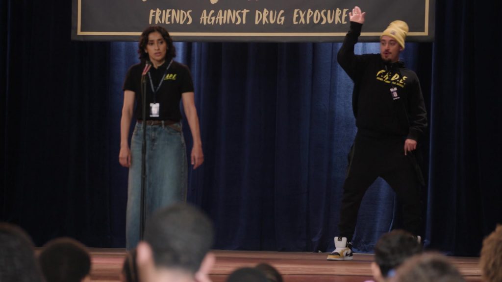 Nike Sneakers in Abbott Elementary S03E04 “Smoking” (2024) (Image 3)