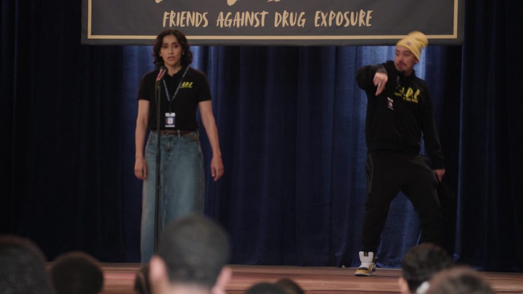 Nike Sneakers in Abbott Elementary S03E04 “Smoking” (2024) (Image 4)