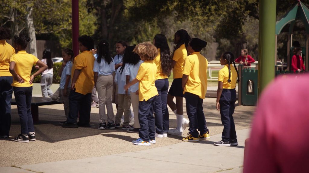 Nike Sneakers in Abbott Elementary S03E13 “Smith Playground” (2024) (Image 10)