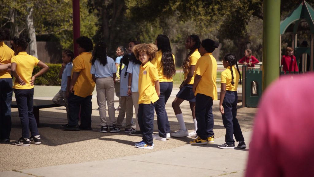 Nike Sneakers in Abbott Elementary S03E13 “Smith Playground” (2024) (Image 11)
