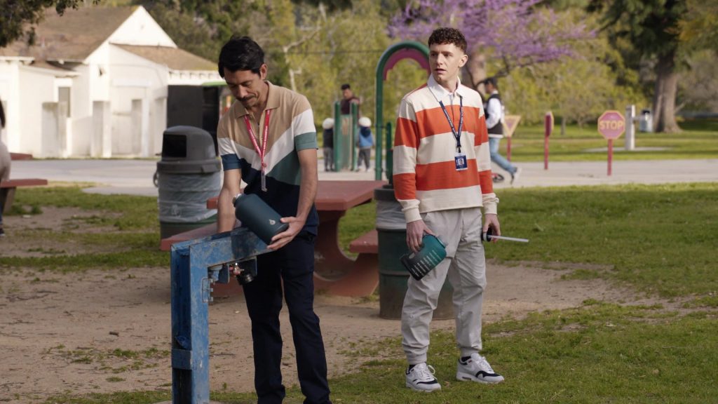 Nike Sneakers in Abbott Elementary S03E13 “Smith Playground” (2024) (Image 2)