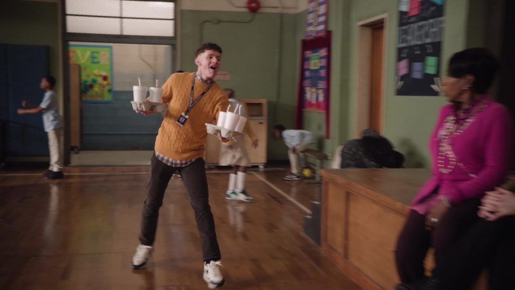 Nike Sneakers in Abbott Elementary S04E06 “The Deli” (2024) (Image 17)