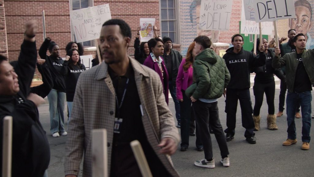 Nike Sneakers in Abbott Elementary S04E06 “The Deli” (2024) (Image 2)