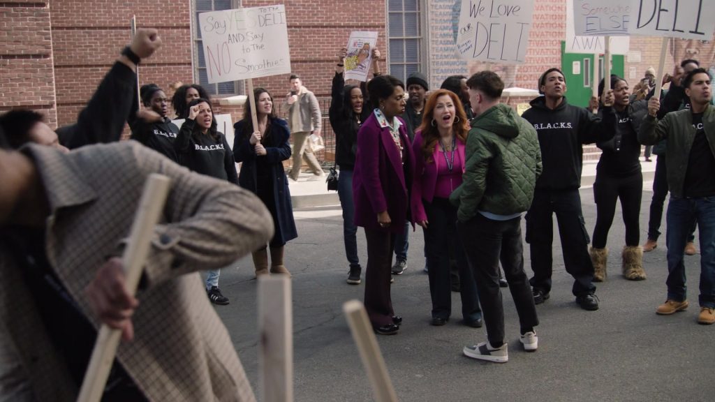 Nike Sneakers in Abbott Elementary S04E06 “The Deli” (2024) (Image 4)