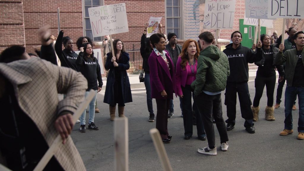 Nike Sneakers in Abbott Elementary S04E06 “The Deli” (2024) (Image 5)