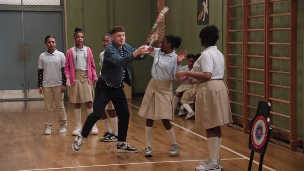 Nike Sneakers in Abbott Elementary S04E18 “Audit” (2025) (Image 7)