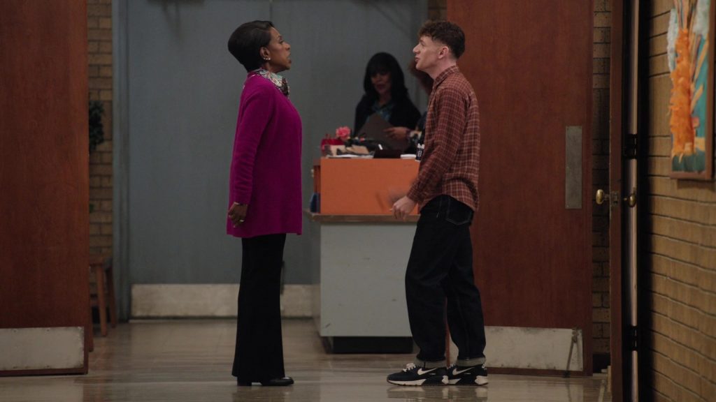Nike Sneakers in Abbott Elementary S05E02 (2025) (Image 2)