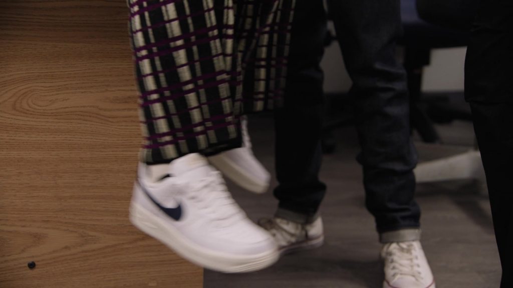 Nike Sneakers in Abbott Elementary S05E03 “Ballgame” (2025) (Image 1)