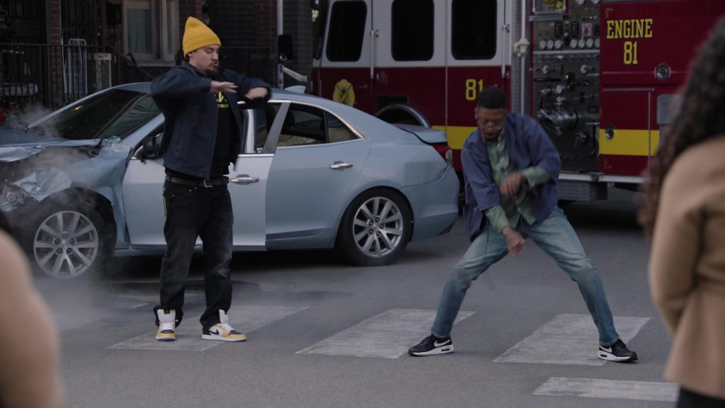 Nike Sneakers in Abbott Elementary S05E15 “Safety Day” (2026) (Image 13)