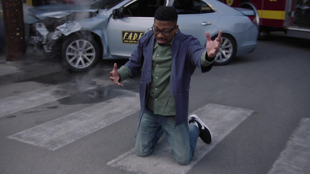 Nike Sneakers in Abbott Elementary S05E15 “Safety Day” (2026) (Image 7)