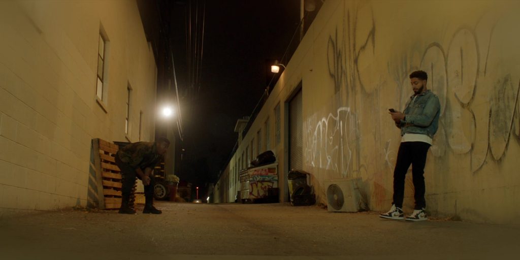 Nike Sneakers in All American S06E04 “Black Out” (2024) (Image 1)