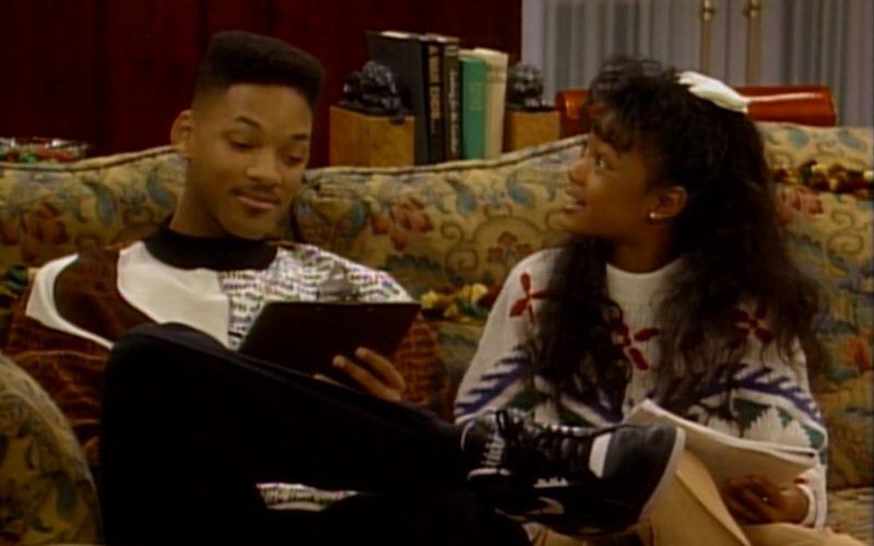 Nike Sneakers in Black Worn by Will Smith in The Fresh Prince of Bel-Air S01E17 “The Ethnic Tip” (1991) (Image 1)