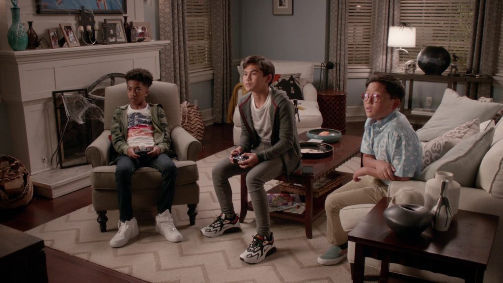 Nike Sneakers in Black-ish Season 6 Episode 6 “Everybody Blames Raymond” (2019) (Image 1)