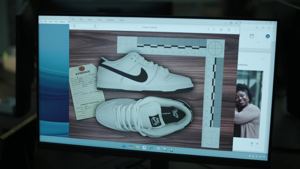 Nike Sneakers in Boston Blue S01E01 “Faith and Family” (2025) (Image 2)