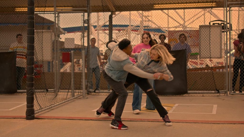 Nike Sneakers in Cobra Kai S06E01 “Peacetime in the Valley” (2024) (Image 1)