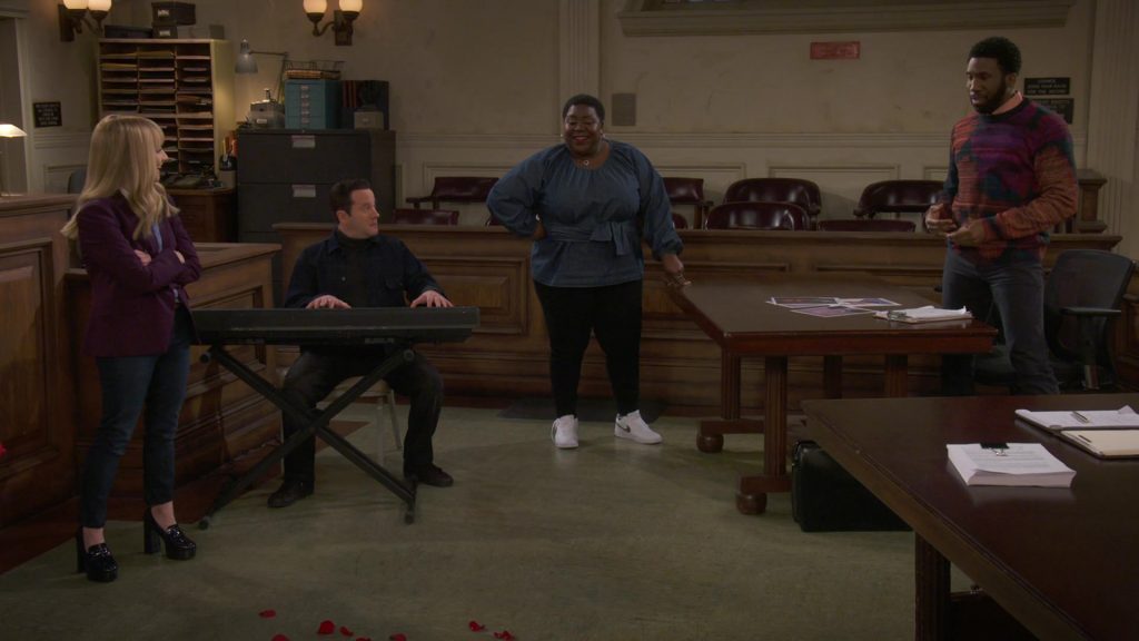 Nike Sneakers in Night Court S03E12 “A Little Night Court Music” (2025) (Image 1)