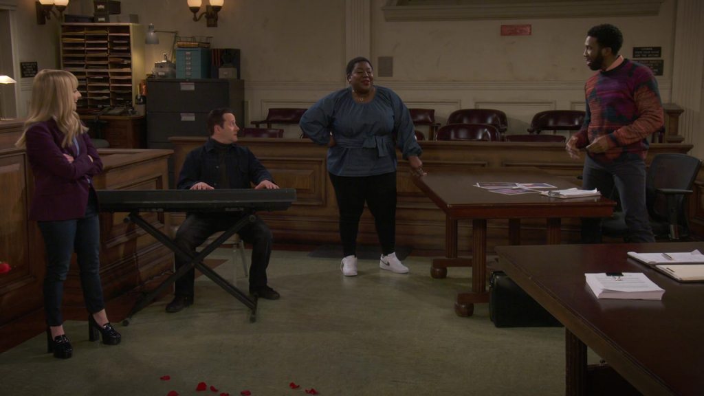 Nike Sneakers in Night Court S03E12 “A Little Night Court Music” (2025) (Image 2)