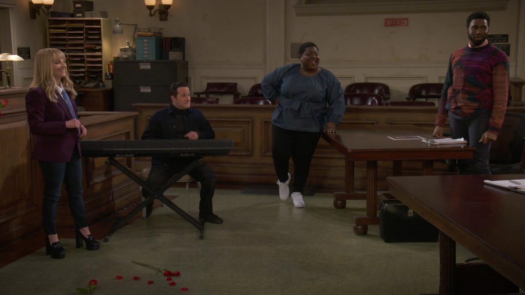 Nike Sneakers in Night Court S03E12 “A Little Night Court Music” (2025) (Image 6)