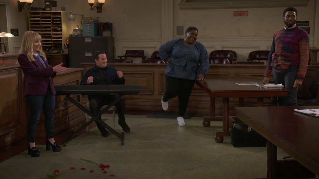 Nike Sneakers in Night Court S03E12 “A Little Night Court Music” (2025) (Image 7)