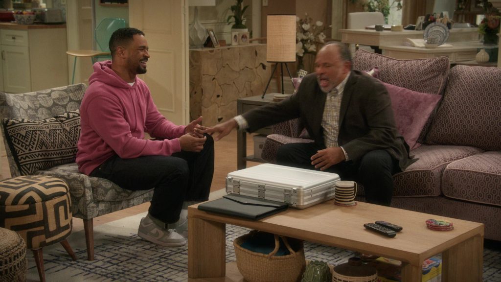 Nike Sneakers in Poppa's House S01E11 “Dirty Laundry” (2025) (Image 11)
