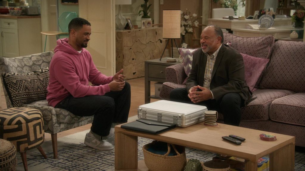 Nike Sneakers in Poppa's House S01E11 “Dirty Laundry” (2025) (Image 13)