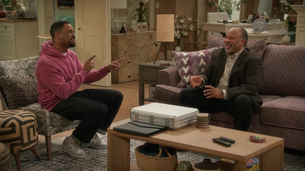 Nike Sneakers in Poppa's House S01E11 “Dirty Laundry” (2025) (Image 14)