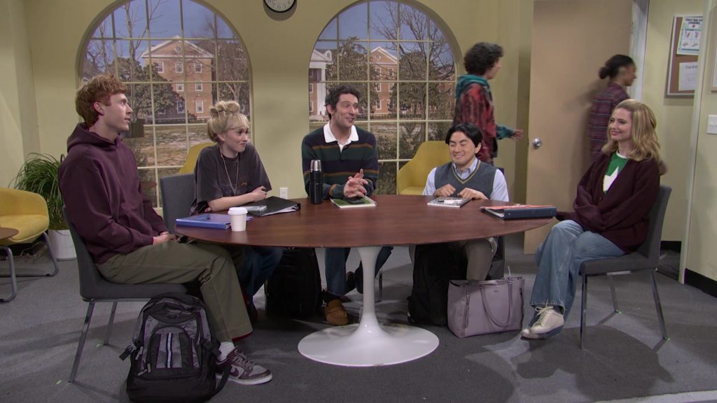 Nike Sneakers in Saturday Night Live S51E08 “Josh O'Connor, Lily Allen” (2025) (Image 1)